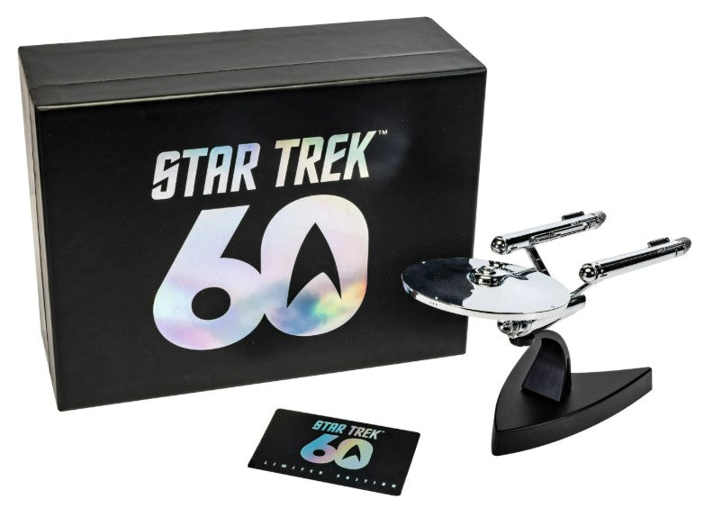 CORGI #CC96610S U.S.S. Enterprise NCC-1701 - Star Trek 60th Anniversary Edition Limited to 3000 Units Worldwide