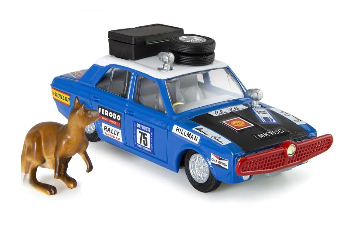 CORGI #CD54321043 - 1/43 Scale Hillman Hunter with Kangaroo