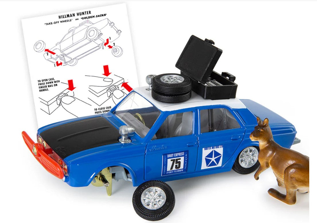 CORGI #CD54321043 - 1/43 Scale Hillman Hunter with Kangaroo