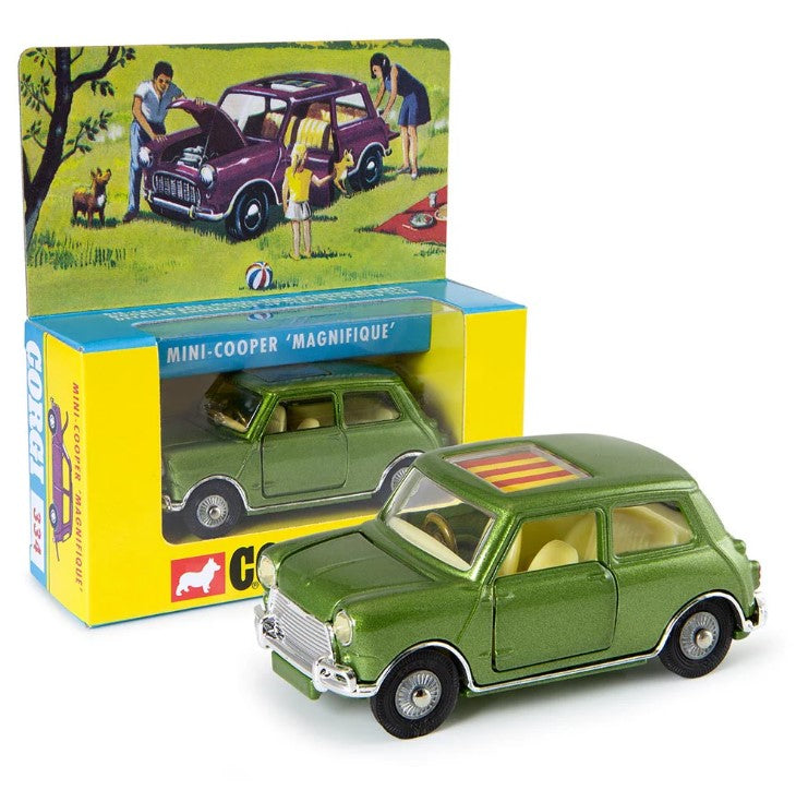 CORGI (CD54321063) - 334 Mini Cooper 'Magnifique' Green Edition