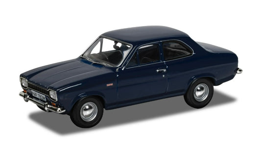 CORGI VA11919 1:43 Scale Die-Cast VA09534 Ford Escort MK1 1300GT Marine Blue - Chester Model Centre