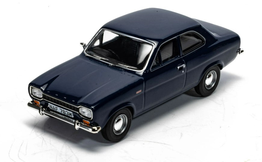 CORGI VA11919 1:43 Scale Die-Cast VA09534 Ford Escort MK1 1300GT Marine Blue - Chester Model Centre
