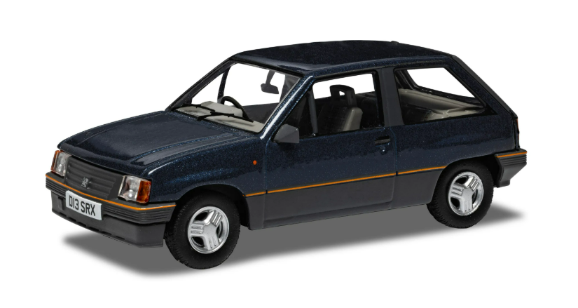 CORGI VA11406 Vauxhall Nova 1.3 SR, Monaco Blue 1:43 Scale - Chester Model Centre