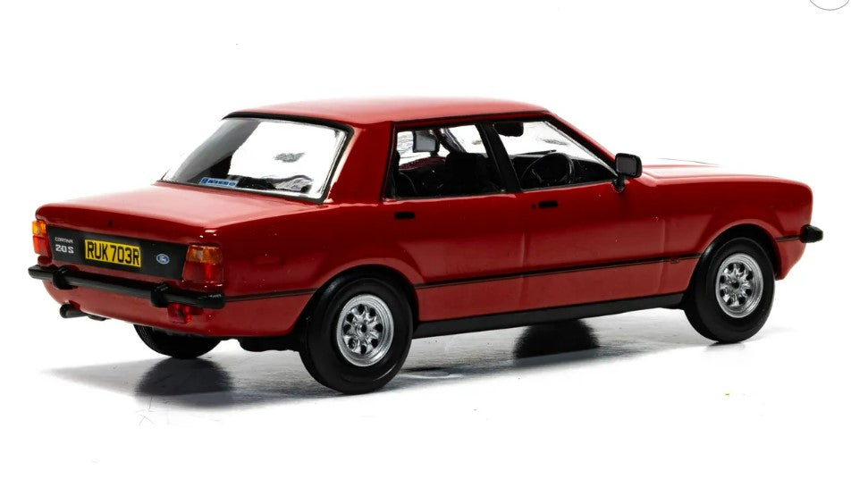 CORGI VA11919 1:43 Scale Die-Cast Ford Cortina MK4 2.0S Venetian Red - Chester Model Centre