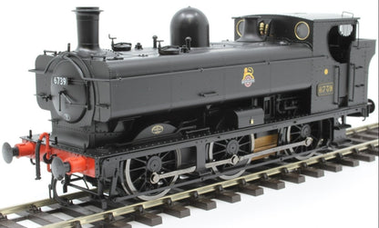 DAPOL 7S-007-008 Class 57xx Pannier 6739 BR Black Early Crest DCC Ready 21 Pin Socket - Chester Model Centre