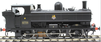 DAPOL 7S-007-008 Class 57xx Pannier 6739 BR Black Early Crest DCC Ready 21 Pin Socket - Chester Model Centre