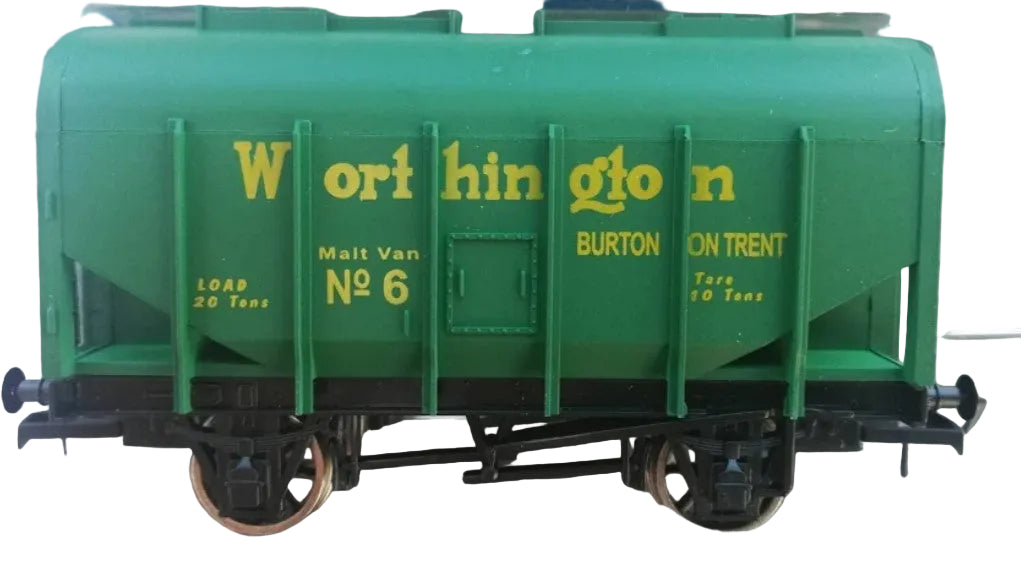 DAPOL OO Gauge Limited Edition Worthington Malt Van Burton On Trent Green No.6