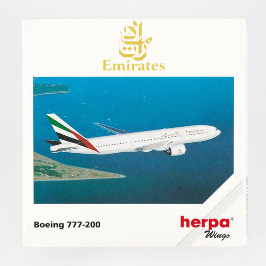 Herpa Wings 1:500 Emirates Boeing 777-200 506335 - Chester Model Centre