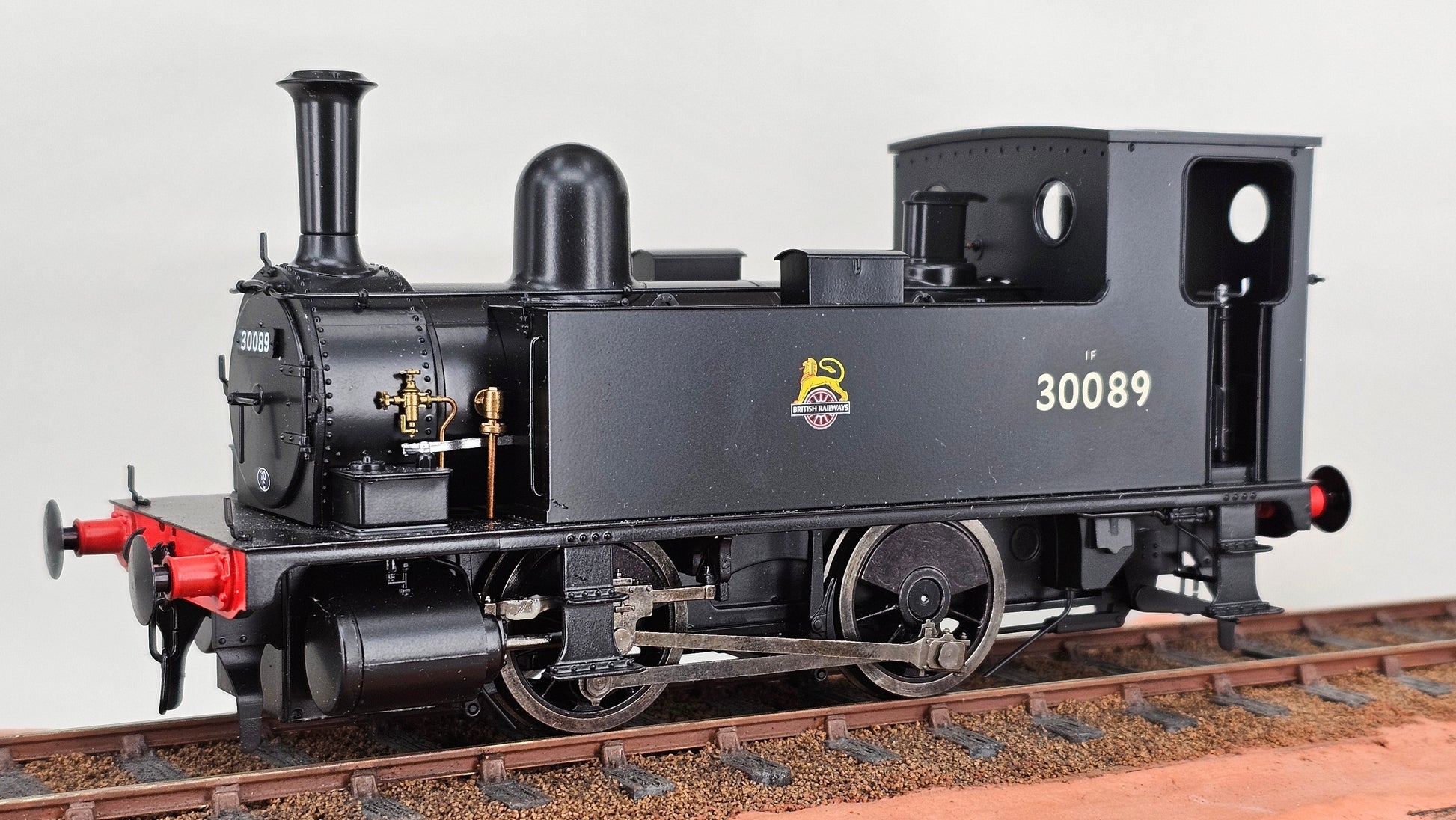 DAPOL 7S-018-004 B4 0-4-0T BR Early Crest No.30089 DCC Ready - 21 Pin - Chester Model Centre