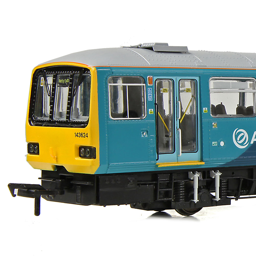 SALE - Bachmann-EFE Class 143 2-Car DMU 143624 Arriva Trains Wales (Revised) Merthyr Tydfil and Barry Island - Chester Model Centre