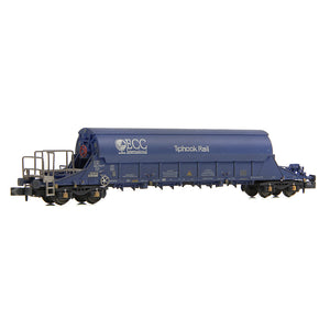 EFE Rail-N Gauge E87527 PBA Tiger TRL 33 70 9382 075 ECC Blue [Weathered] - Chester Model Centre