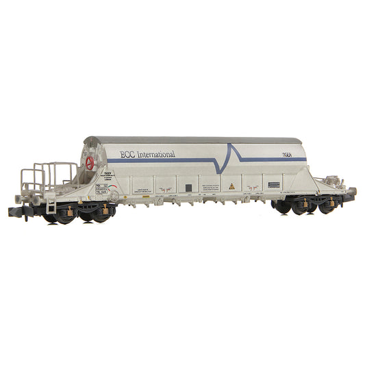 EFE Rail-N Gauge E87531 PBA Tiger TRL 11610 ECC International White [Weathered] - Chester Model Centre