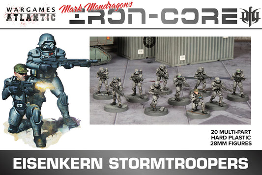 Wargames Atlantic Iron Core Eisenkern Stormtroopers