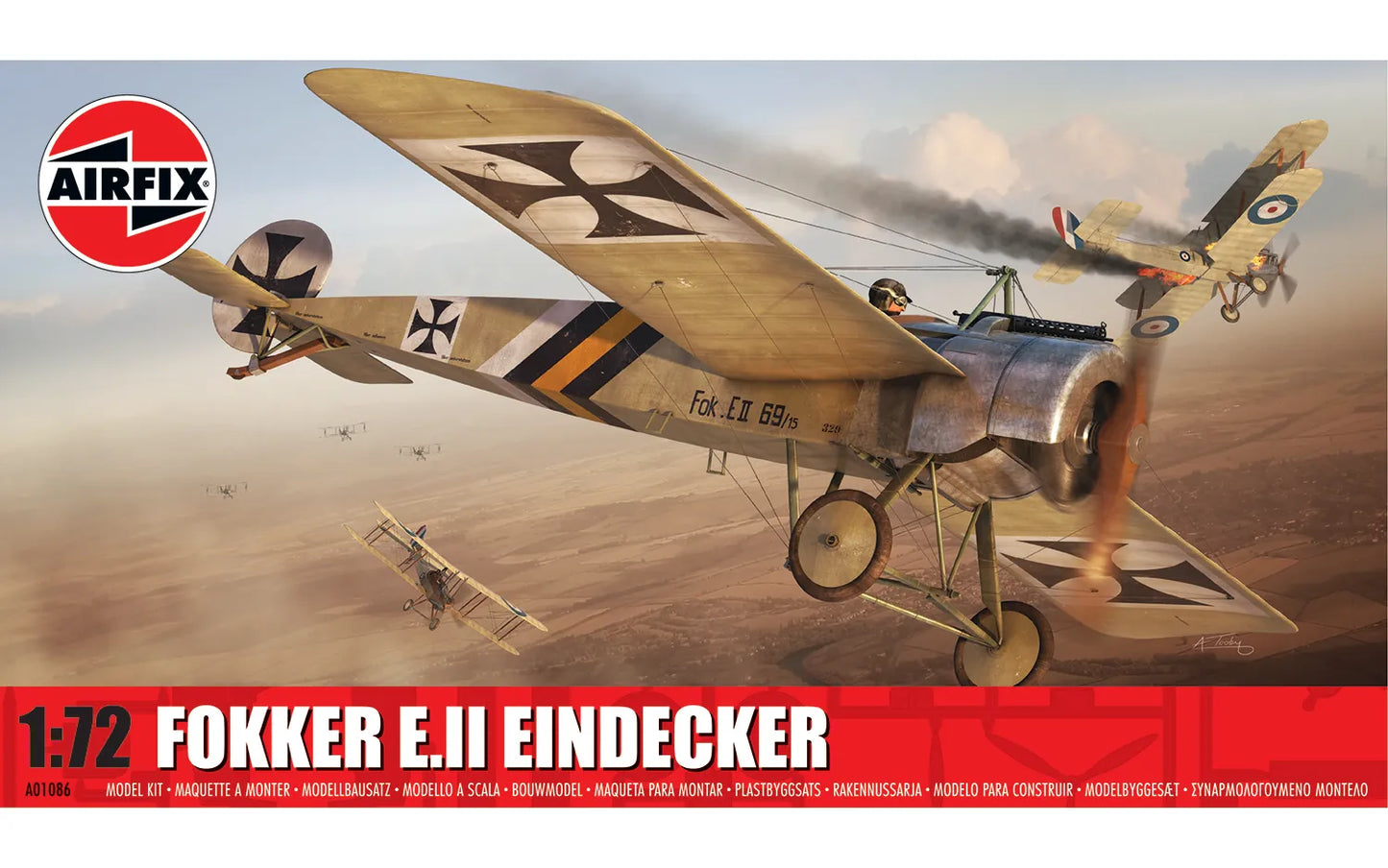 Airfix A01086 1:72 Fokker E.II Eindecker - Chester Model Centre