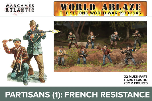 Wargames Atlantic World Ablaze Partisans (1): French Resistance