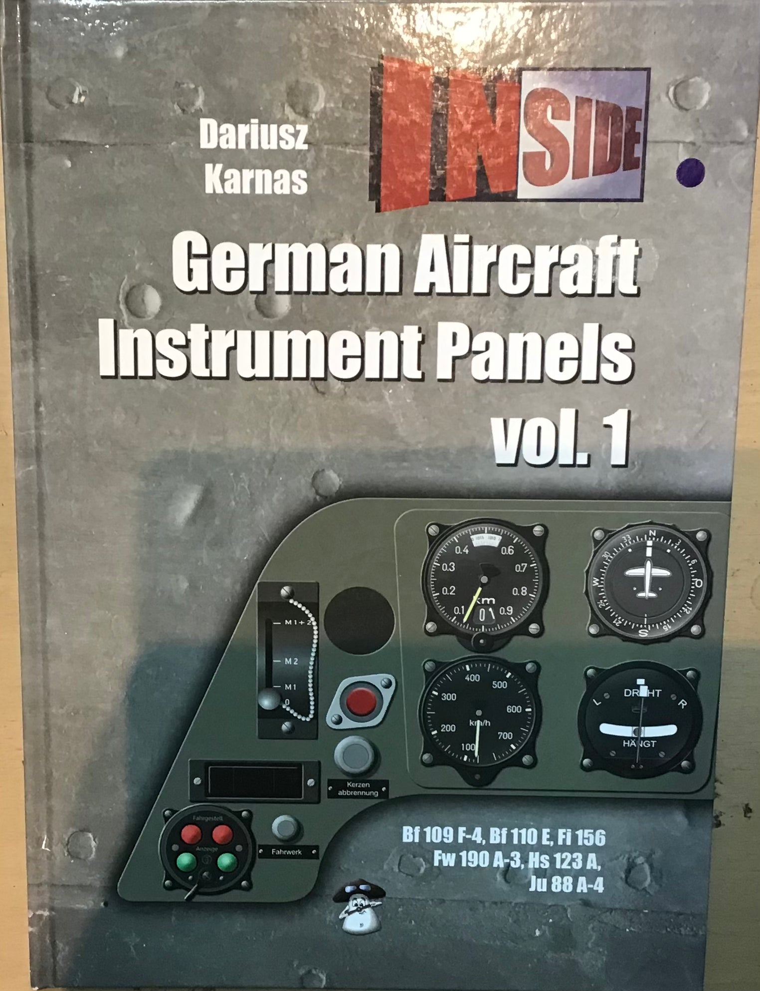 German Aircraft Instrument Panels Vol.1 by Dariusz Karnas - Chester Model Centre
