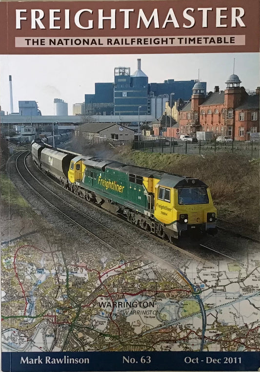 Freightmaster The National Railfreight Timetable - Mark Rawlinson - Chester Model Centre