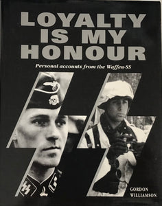 Loyalty is my Honour by Gordon Williamson - Chester Model Centre