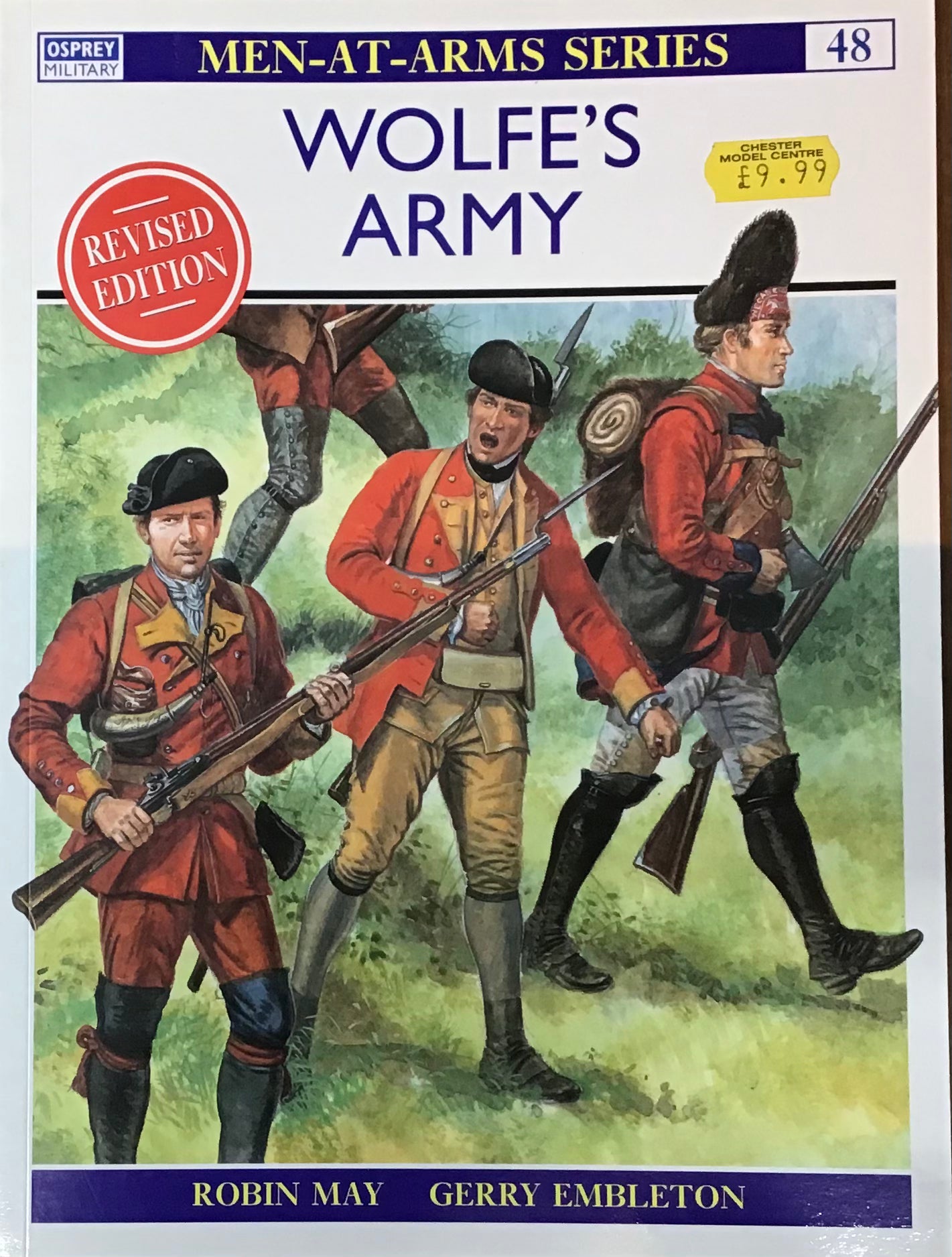 Wolfe's Army Revised Edition by Robin May and Gerry Embleton - Chester Model Centre