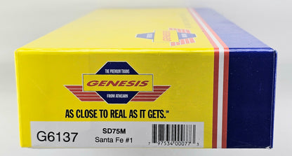 GENESIS #G6137 HO Gauge SD75M Santa Fe No.1 Running No.226 (DC)