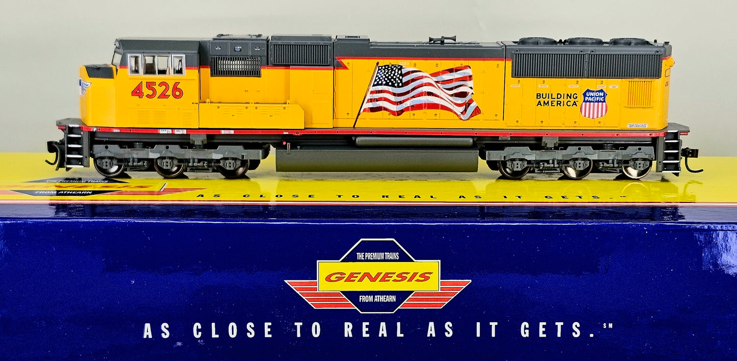 Athearn Genesis HO Scale G6165 Union Pacific SD-70M 'Building America' No.4526 Orange/Grey Livery (DCC Ready)