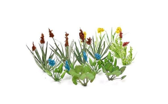 Gaugemaster OO Scale GM1641 Waterside Flowers - Pack of 17