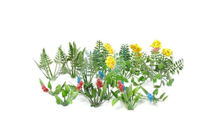 Gaugemaster OO Scale GM1642 Wild Flowers - Pack of 17