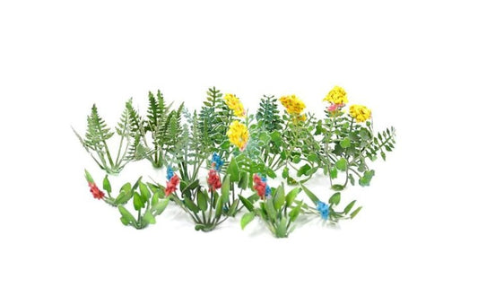 Gaugemaster OO Scale GM1642 Wild Flowers - Pack of 17