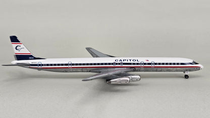 Gemini Jets Select (500 Piece Limited Edition) 1:400 Scale Die-cast McDonnell Douglas DC-8-61 'CAPITOL' Model Aircraft. Reg No.N912CL - Chester Model Centre