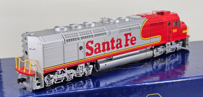 ATHEARN Genesis G67553 Santa Fe FP45 No.95 in Warbonnet Silver & Red Livery (DCC Ready) - Chester Model Centre