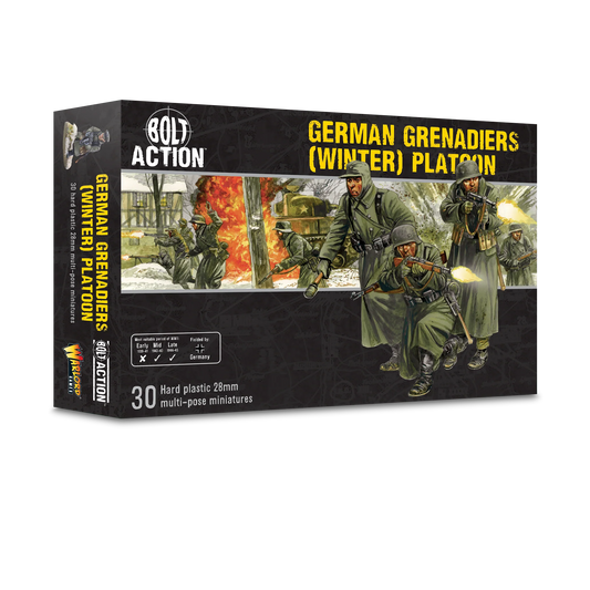 Bolt Action German Grenadiers (Winter)