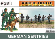 WAAWA004 Wargames Atlantic German Sentries - Chester Model Centre