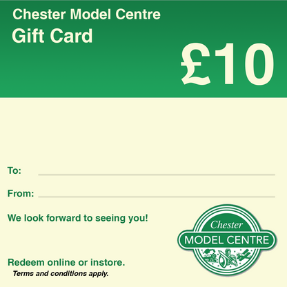 Chester Model Centre Digital Gift Card - Chester Model Centre