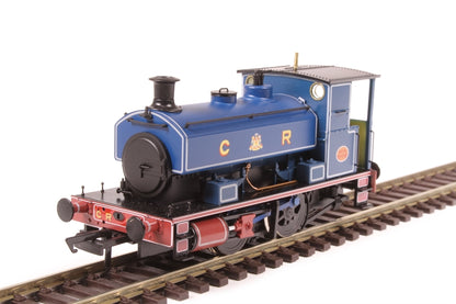 Hattons Originals H4-AB14-004 Andrew Barclay 0-4-0ST 14" 1863 in Caledonian Railway lined blue - DCC Ready (6-pin socket) - Chester Model Centre