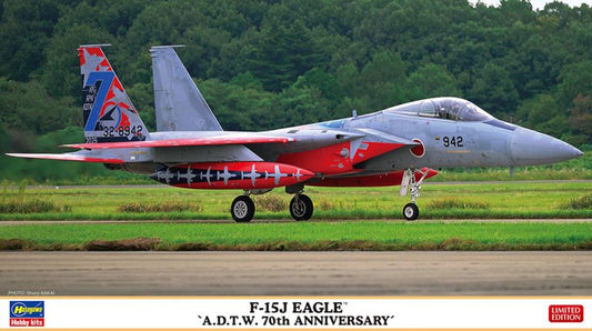 Hasegawa HA02526 1:72 McDonnell F-15J Eagle A.D.T.W. 70th Anniversary Kit Limited Edition