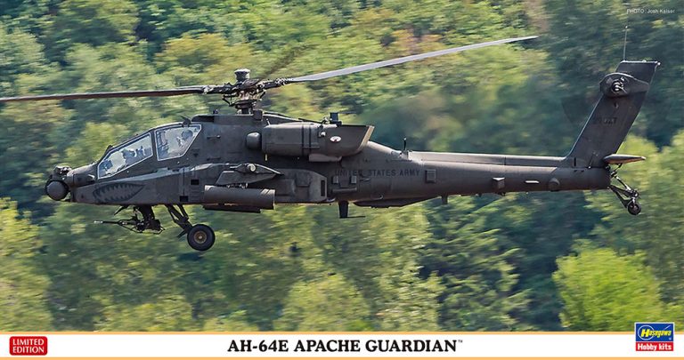 Hasegawa HA07564 1:48 AH-64E Apache Guardian