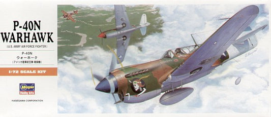 Hasegawa HAA9 1:72 Curtiss P-40N Warhawk