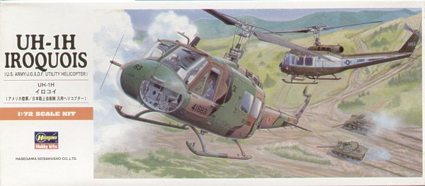 Hasegawa HAA11 1:72 UH-1H Iroquois