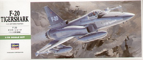 Hasegawa HAB3 1:72 F-20 Tigershark