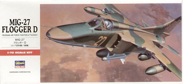 Hasegawa HAC10 1:72 MiG-27 'Flogger' D