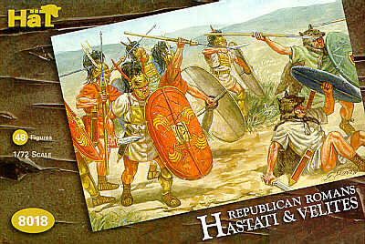 HaT 1:72 8018  Republican Romans Hastati and Velites