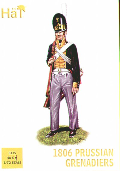 Hat 1:72 8135 Prussian Grenadiers
