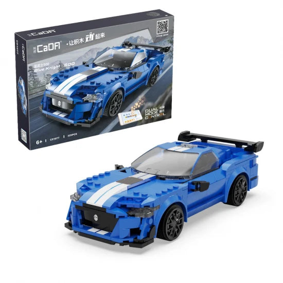 CaDa C51077W Blue Knight Car Dual Mode Control 325pcs - Chester Model Centre