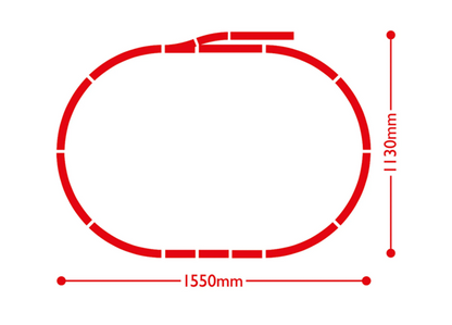 HORNBY R1294M Branch Line Mixed Traffic - Train Set