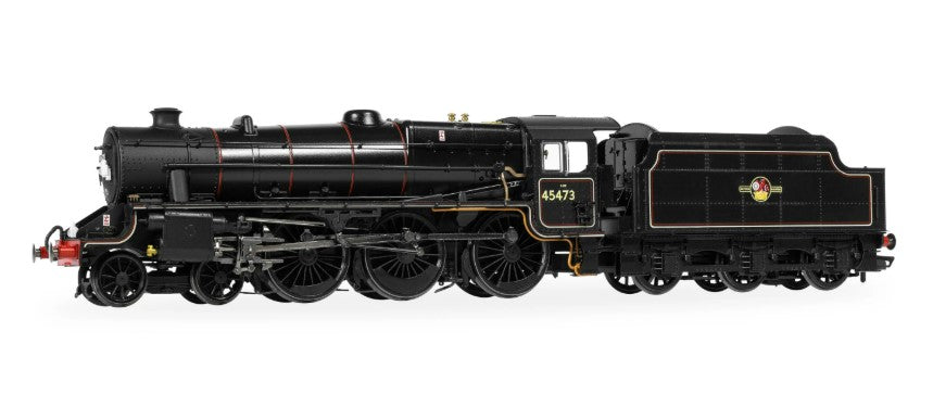 HORNBY R30475SS BR (Late) - Stanier 5MT - 'Black 5' - 45473 (With Steam Generator) HM7000 Fitted With Sound