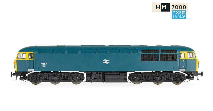HORNBY R30480TXS BR Blue TOPS - Class 56 - 56001 (DCC Sound Fitted)