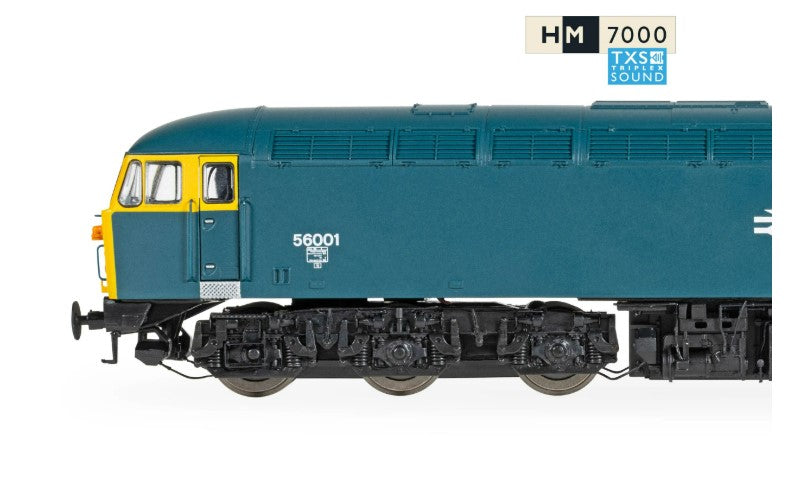 HORNBY R30480TXS BR Blue TOPS - Class 56 - 56001 (DCC Sound Fitted)