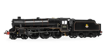 HORNBY R30484 BR - Stanier 5MT - 'Black 5' - 45055 Era 3 - Grouping (1923-1947) DCC Ready - 21 Pin