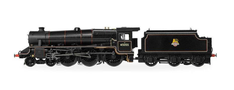 HORNBY R30484 BR - Stanier 5MT - 'Black 5' - 45055 Era 3 - Grouping (1923-1947) DCC Ready - 21 Pin