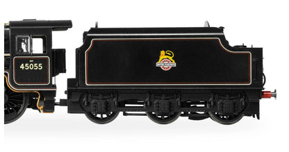 HORNBY R30484 BR - Stanier 5MT - 'Black 5' - 45055 Era 3 - Grouping (1923-1947) DCC Ready - 21 Pin